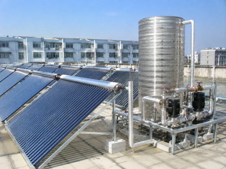洛阳商用大容量真空管太阳能热水系统